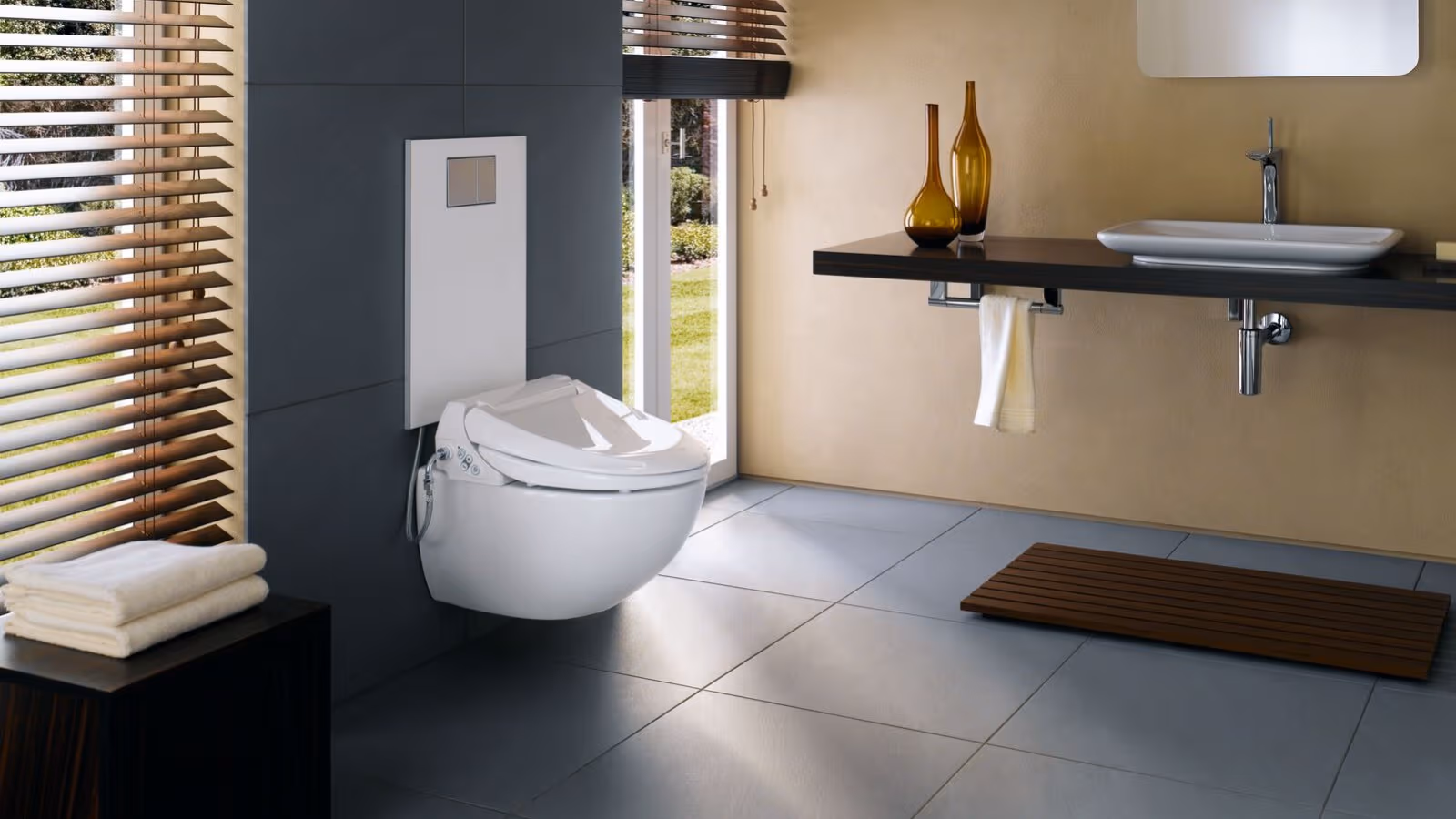 Geberit AquaClean 4000 Dusch-WC-Aufsatz